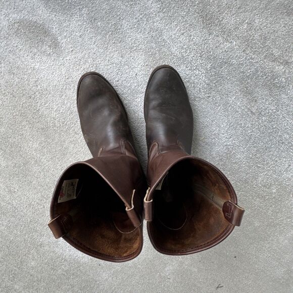 Vtg 80-90’s Red Wing Pecos 1155 Work Boots Leather Roper Men US 12 ! main image 11